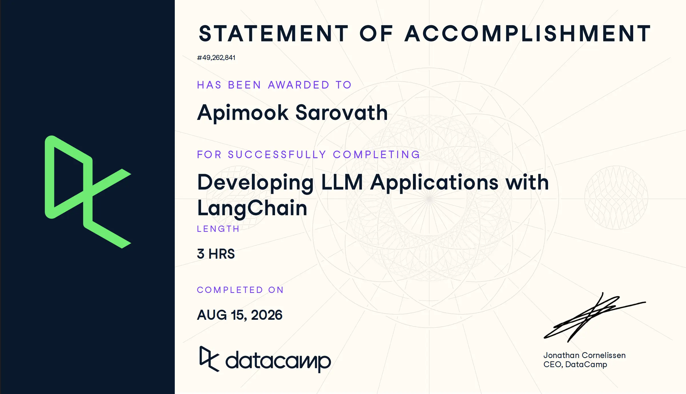 Developing LLM Applications with LangChain